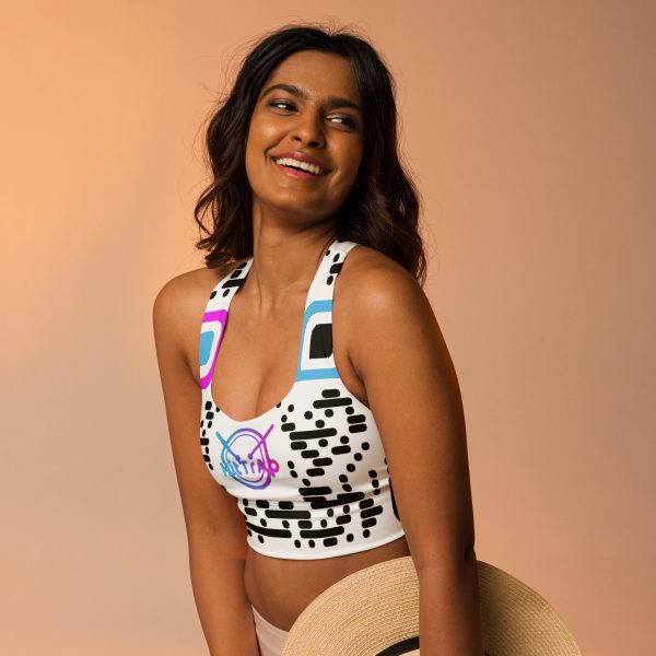 Longline sports bra - Image 2