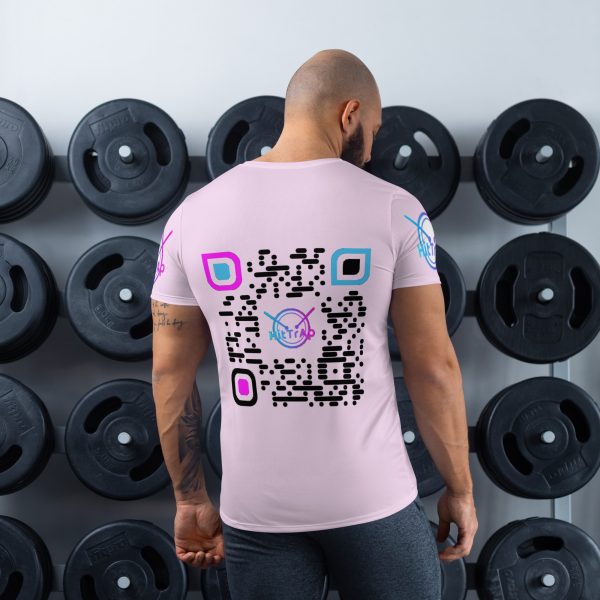 All-Over Print Men's Athletic T-shirt - Image 2