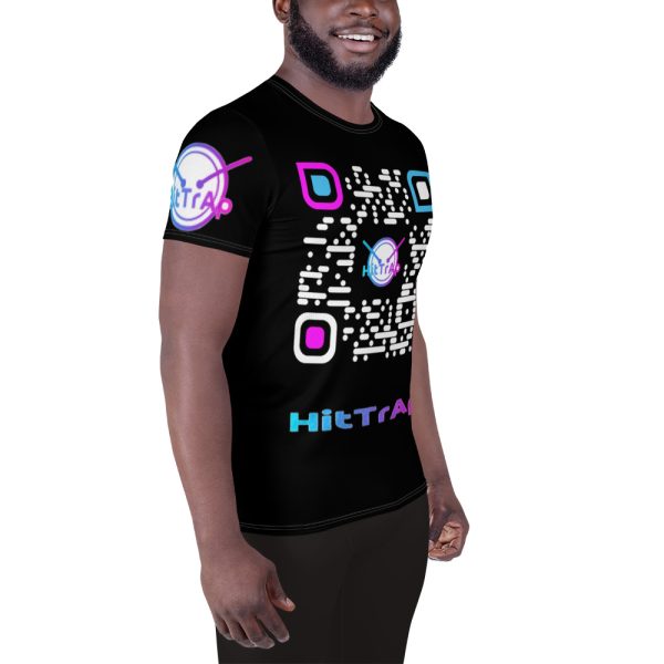 All-Over Print Men's Athletic T-shirt - Image 3