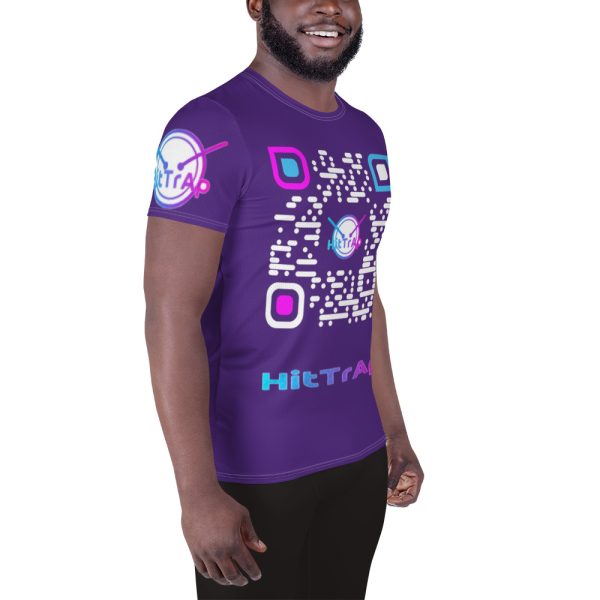 All-Over Print Men's Athletic T-shirt - Image 3
