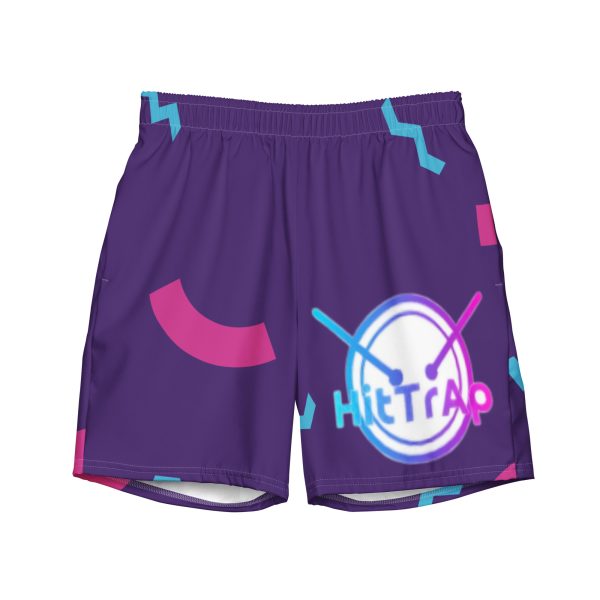 Men's swim trunks (Purple TrAp) - Image 2