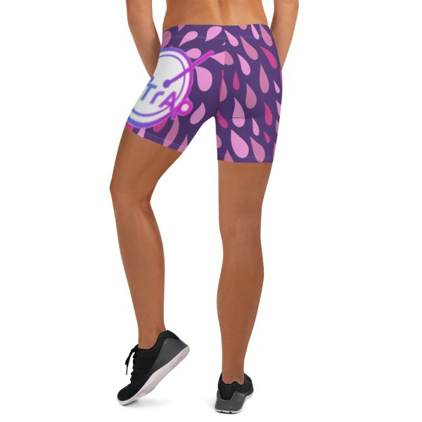 Hers Shorts (Purple Drip) - Image 3