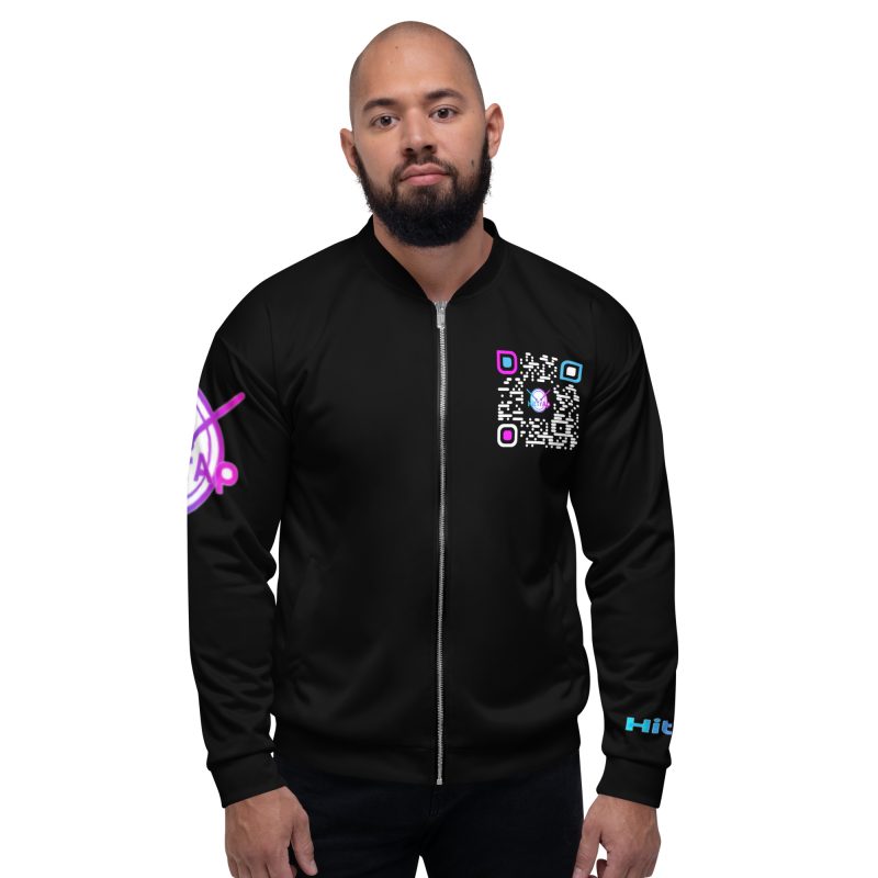 Unisex Bomber Jacket (Black)