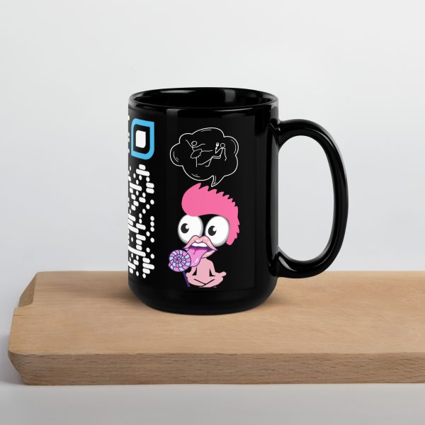 Black Glossy Mug