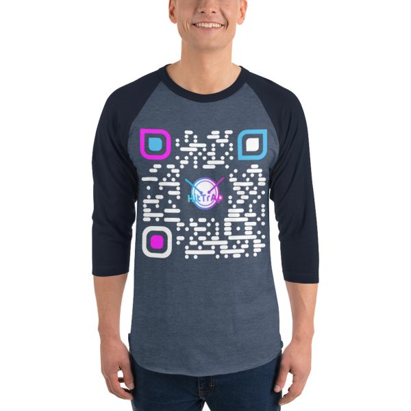 3/4 sleeve raglan shirt (Light) - Image 2