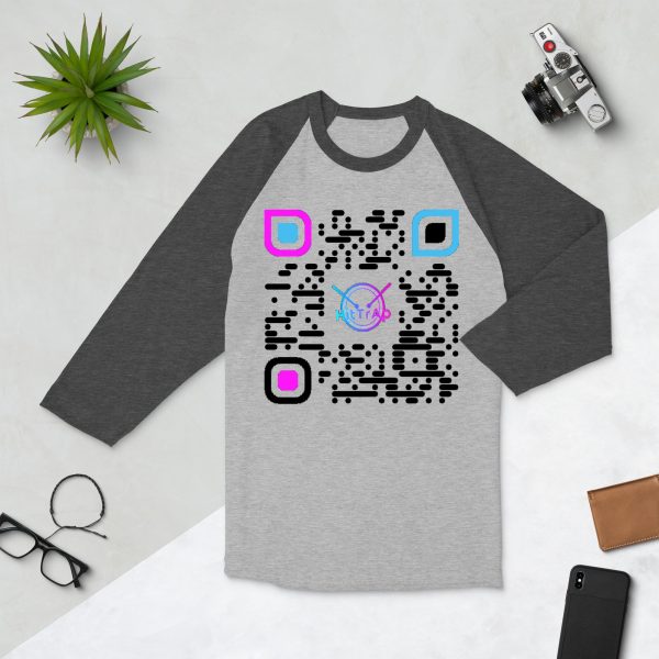 3/4 sleeve raglan shirt - Image 2