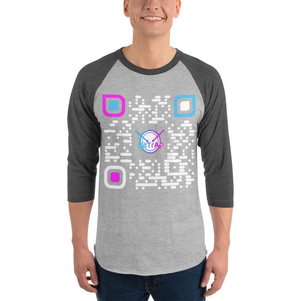 3/4 sleeve raglan shirt (Light) - Image 3