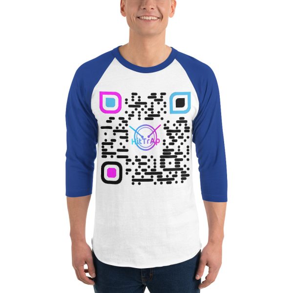 3/4 sleeve raglan shirt (Dark) - Image 4
