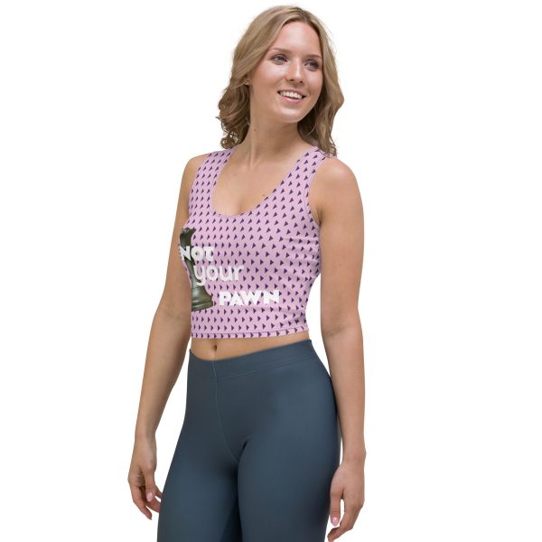 Not Your Pawn Crop Top - Image 3