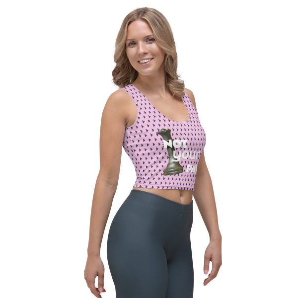 Not Your Pawn Crop Top - Image 4
