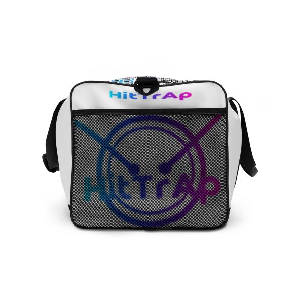 HitTrAp White Black QR Duffle bag - Image 9