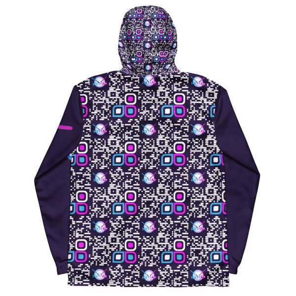 Men’s windbreaker (Purple Logos) - Image 5