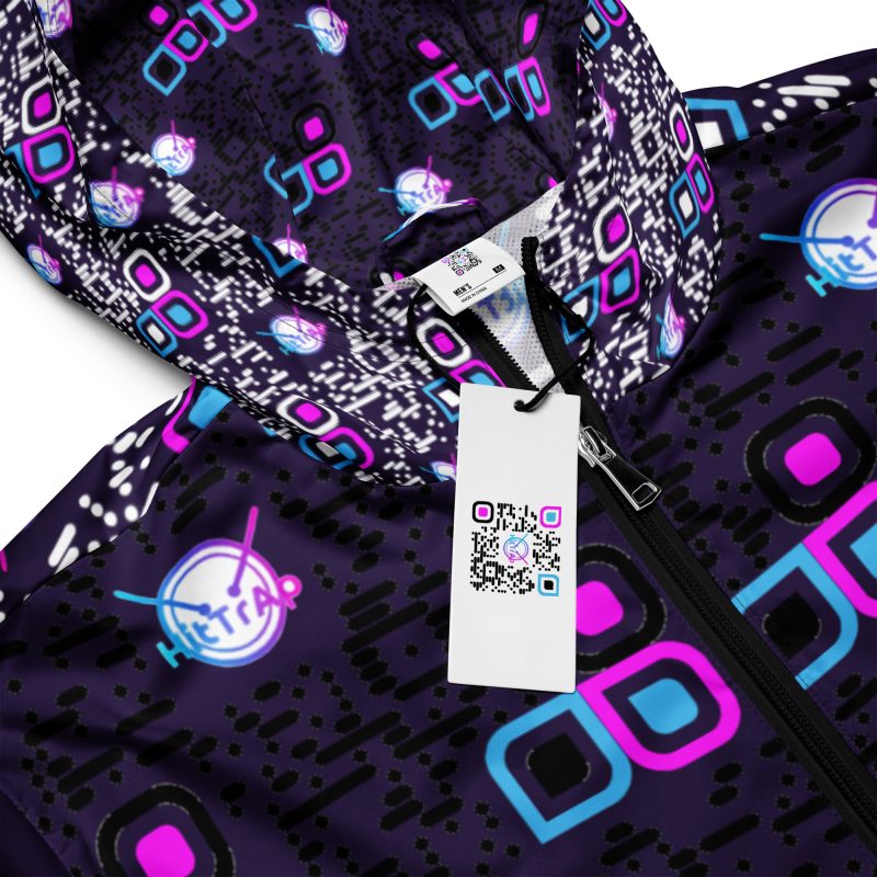 Men’s windbreaker (Purple Logos)