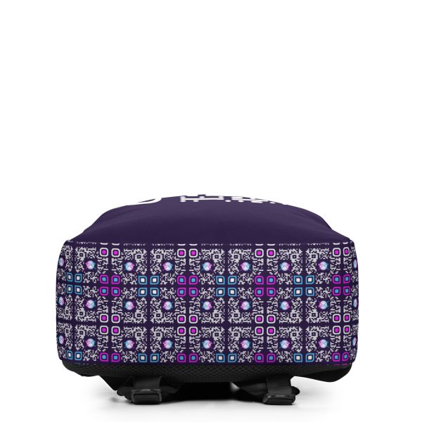 Minimalist Backpack (Purple TrAp) - Image 8