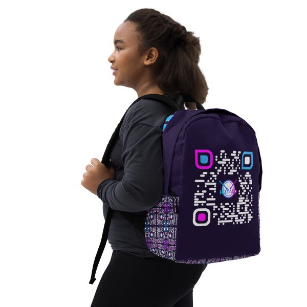 Minimalist Backpack (Purple TrAp) - Image 2