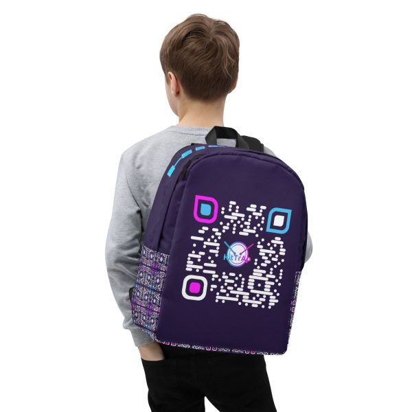 Minimalist Backpack (Purple TrAp) - Image 4