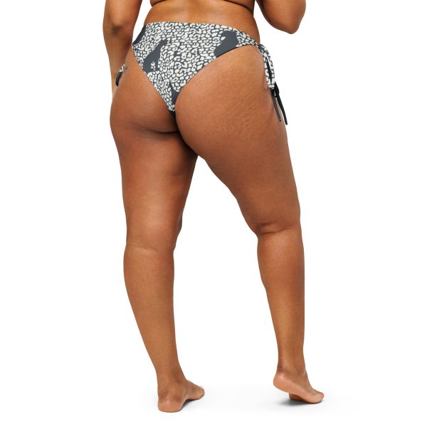 Feline print recycled string bikini bottom - Image 5