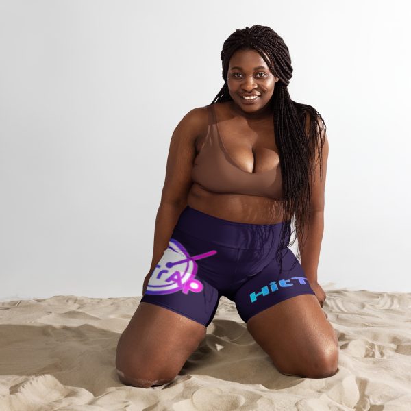 Yoga Shorts (Purple) - Image 5