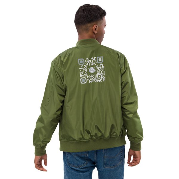 HitTrAp Embroidered recycled bomber jacket - Image 15