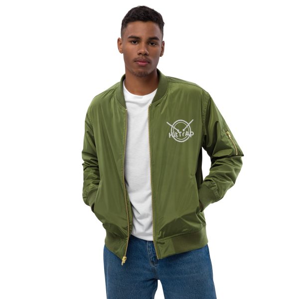 HitTrAp Embroidered recycled bomber jacket - Image 11