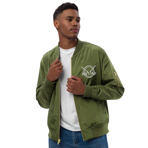 HitTrAp Embroidered recycled bomber jacket - Image 10