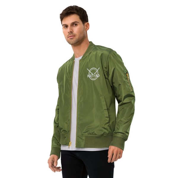 HitTrAp Embroidered recycled bomber jacket - Image 24
