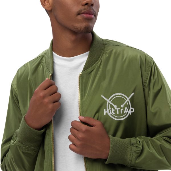 HitTrAp Embroidered recycled bomber jacket - Image 13