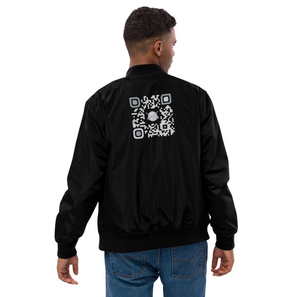 HitTrAp Embroidered recycled bomber jacket - Image 2
