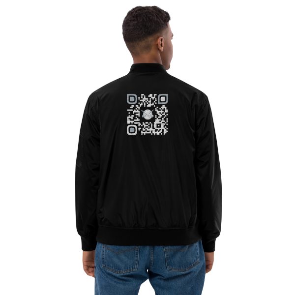HitTrAp Embroidered recycled bomber jacket - Image 3