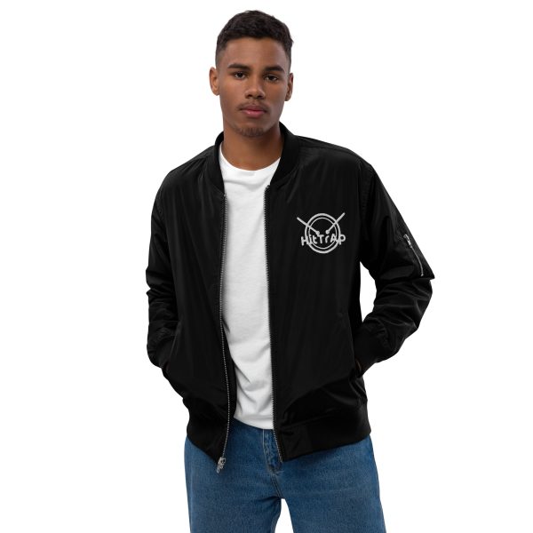HitTrAp Embroidered recycled bomber jacket - Image 16