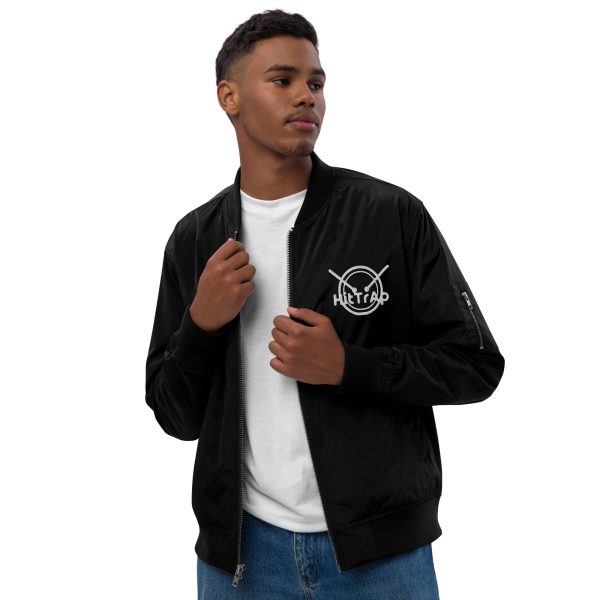 HitTrAp Embroidered recycled bomber jacket - Image 17