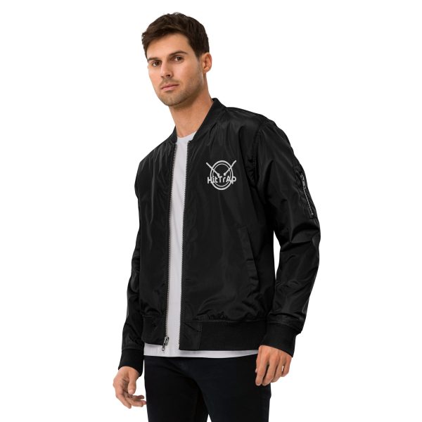 HitTrAp Embroidered recycled bomber jacket - Image 22