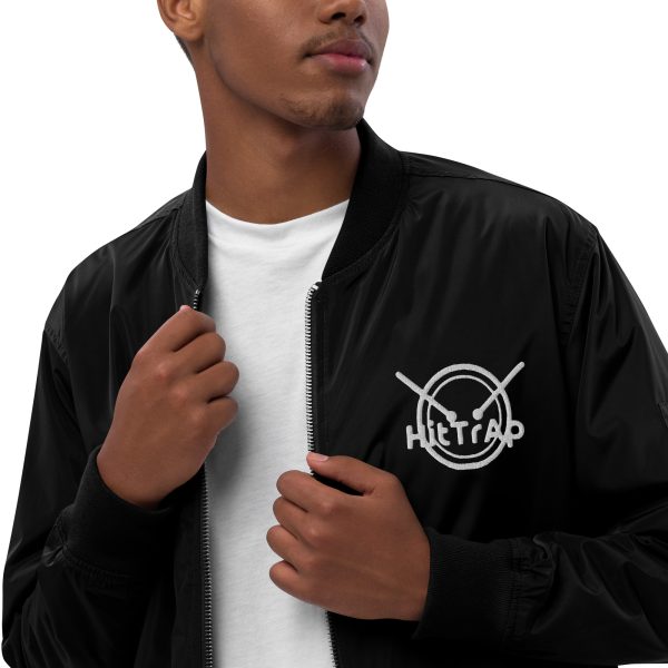 HitTrAp Embroidered recycled bomber jacket - Image 4