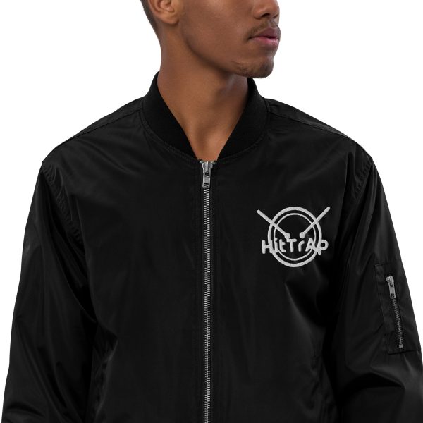 HitTrAp Embroidered recycled bomber jacket - Image 6