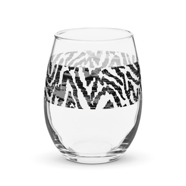 Stemless wine glass (B&W Beast) - Image 3