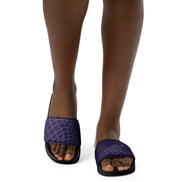 Women's slides (Purple Gator) - Image 11