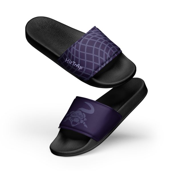 Women's slides (Purple Gator) - Image 12