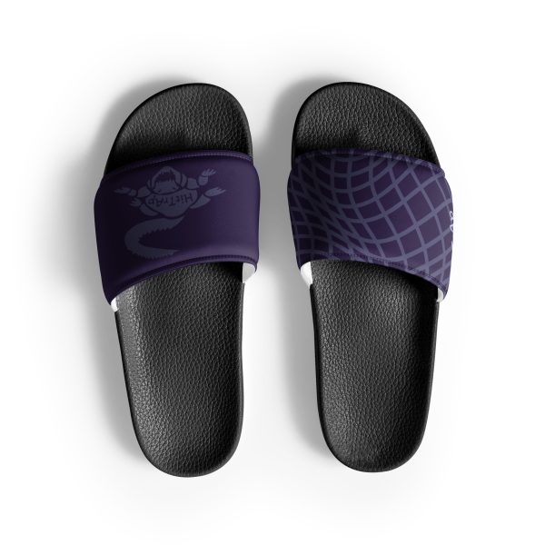 Women's slides (Purple Gator) - Image 15