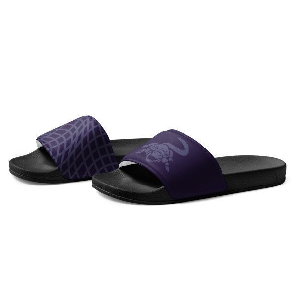 Women's slides (Purple Gator) - Image 13
