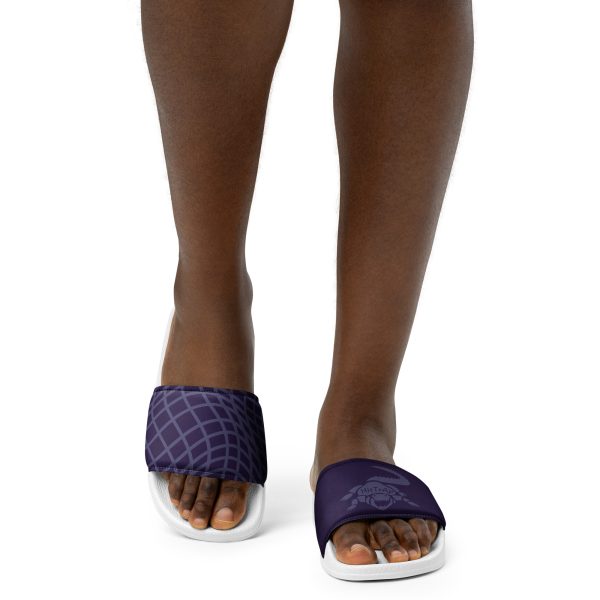 Women's slides (Purple Gator) - Image 4
