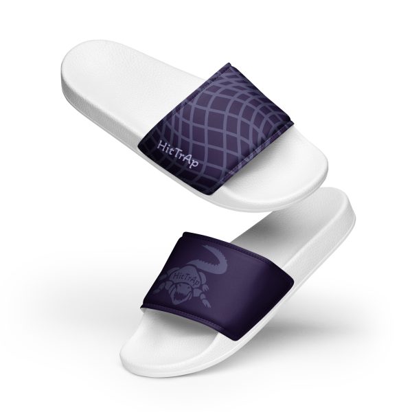 Women's slides (Purple Gator) - Image 5
