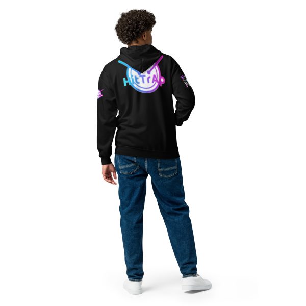 Heavy BlackQR heavy zip hoodie - Image 7