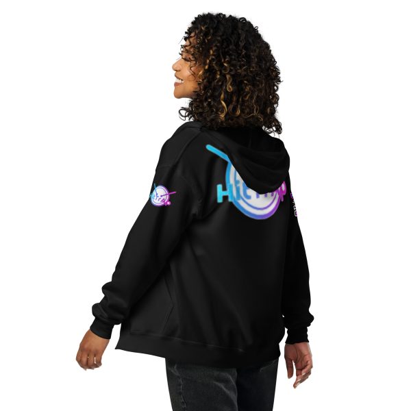Heavy BlackQR heavy zip hoodie - Image 17