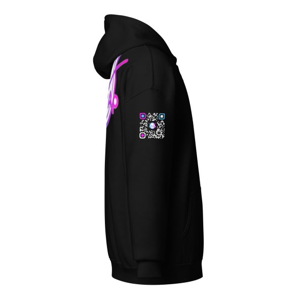 Heavy BlackQR heavy zip hoodie - Image 39