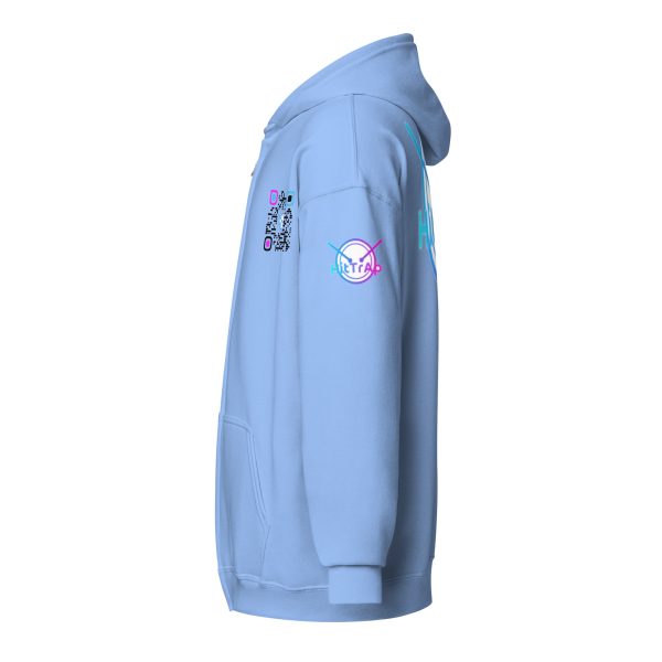 HitTrAp WhiteQR Heavy blend zip hoodie - Image 26
