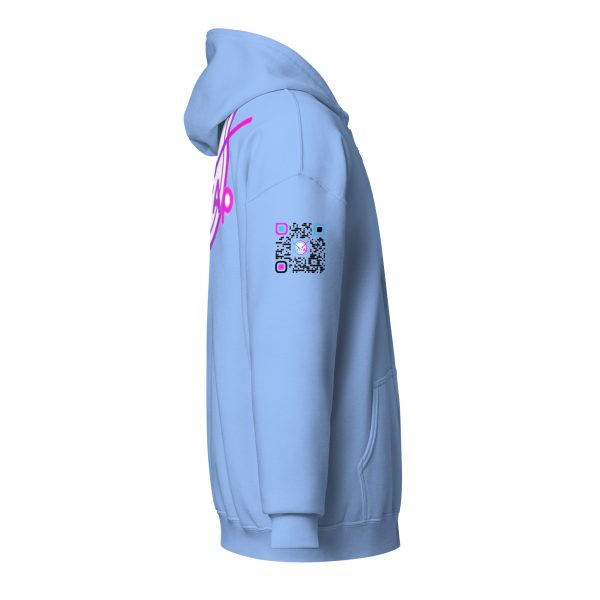 HitTrAp WhiteQR Heavy blend zip hoodie - Image 25