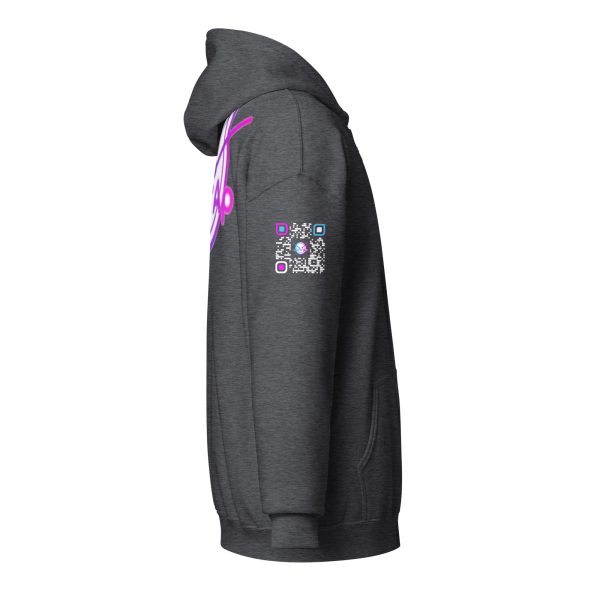 Heavy BlackQR heavy zip hoodie - Image 47