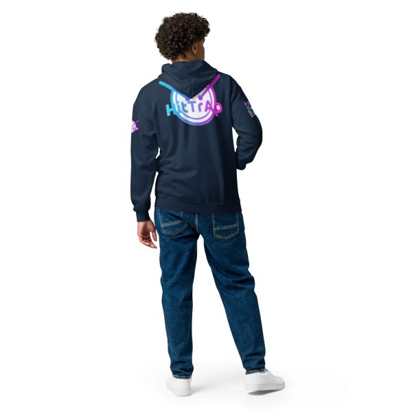 Heavy BlackQR heavy zip hoodie - Image 15