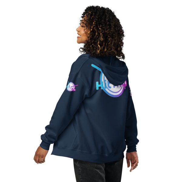 Heavy BlackQR heavy zip hoodie - Image 16