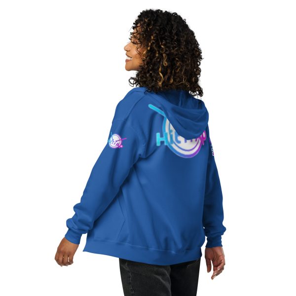 Heavy BlackQR heavy zip hoodie - Image 34